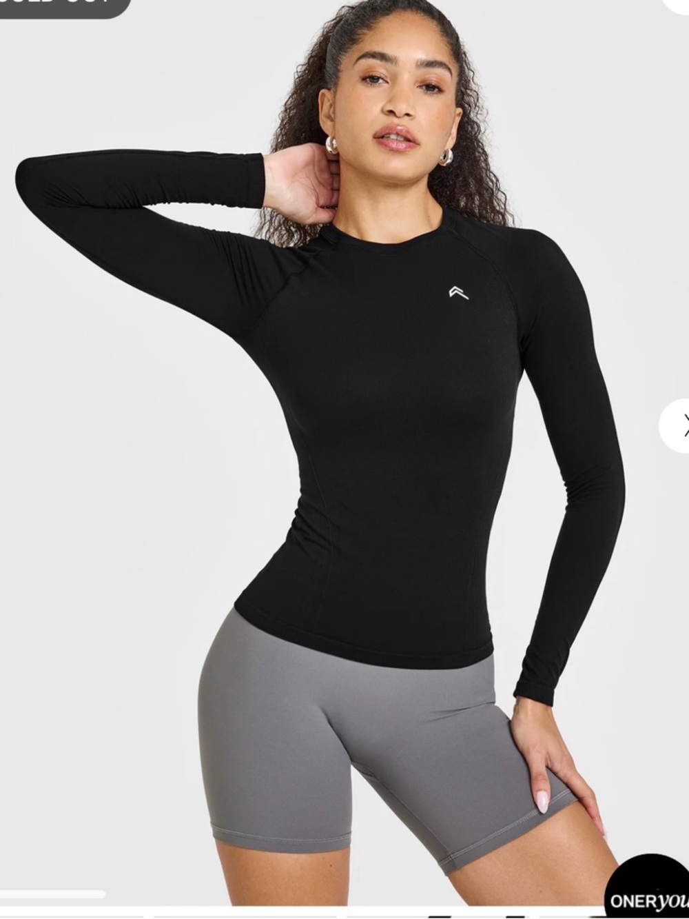GO TO SEAMLESS FITTED LONG SLEEVE TOP